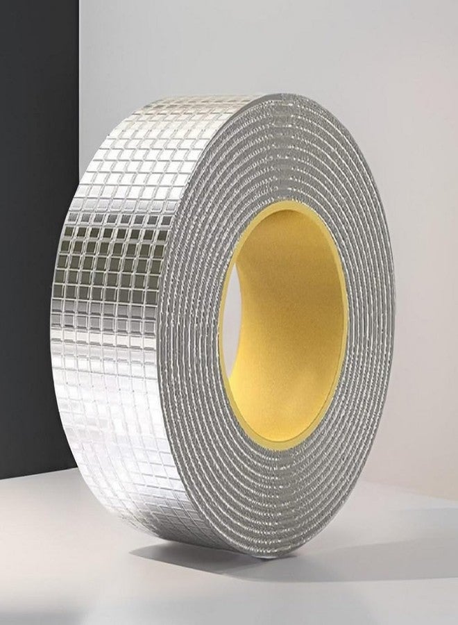 ZUCLLSPA Waterproof [ 2 Inch ] Adhesive Tape For Wall | Long-term Bonding Roofing Sheets For House | Flame Retardant Aluminum Tape | Durable Leakage Repairing Tape | Seals Air Ducts, Insulating Pipes - Image 1